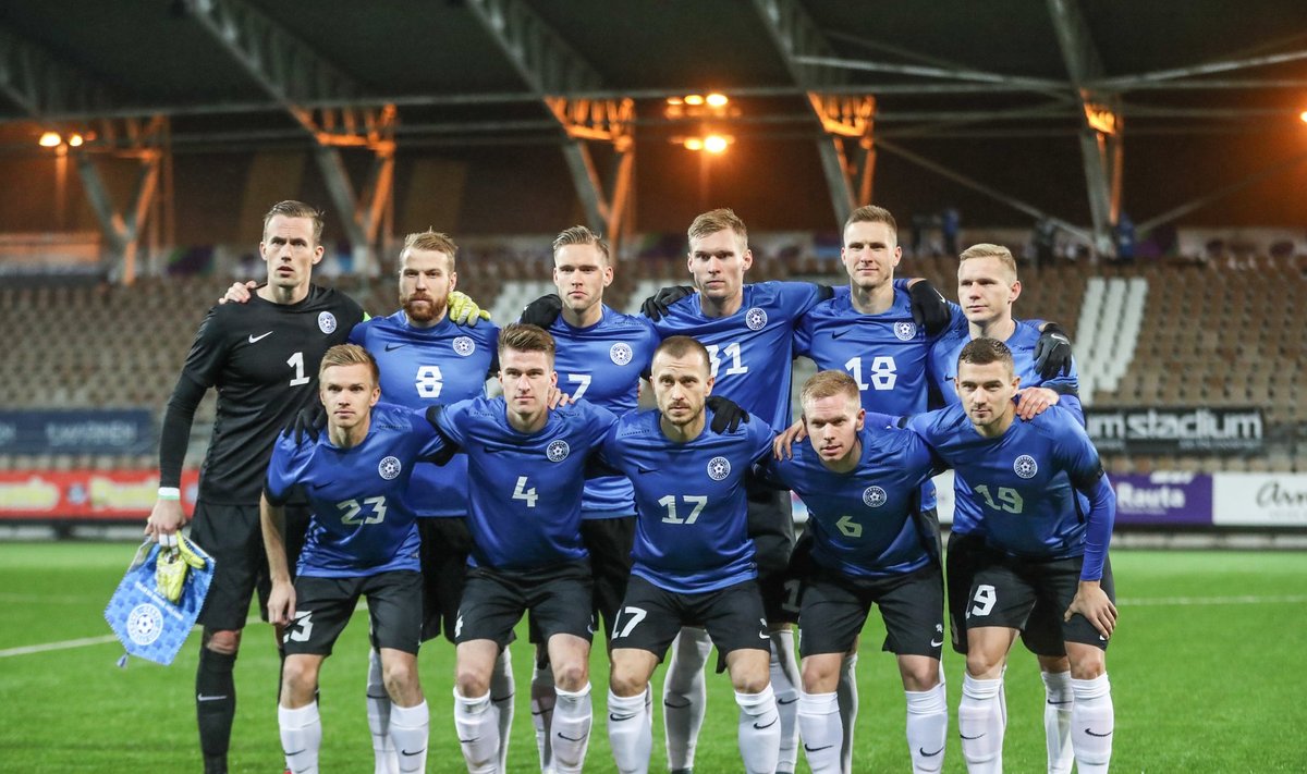 Eesti jalgpallikoondis. 