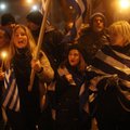 FOTOD: Kreekas mässab kärpekava vastu 100 000 inimest, politsei kasutas protestijate vastu pisargaasi