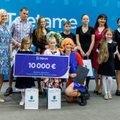 Семья Романчук, получившая титул „Большая семья года“, живет в Вильяндимаа и растит четверых детей  