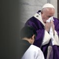 Paavst Franciscus jättis „kerge haiguse” tõttu ära tänaseks plaanitud missa