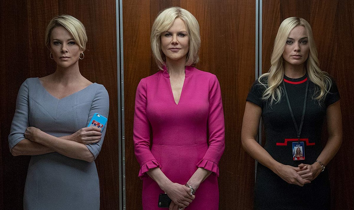 „Pommuudise” keskmes on kolm Fox Newsi naist. Megyn Kelly (Charlize Theron) ja Gretchen Carlson (Nicole Kidman) on reaalses elus tuntud persoonid. Kayla Pospisil (Margot Robbie) esindab pigem Foxi naistöötajate koondkuju.