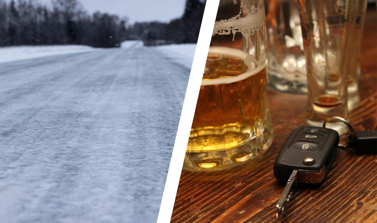 Скользкие дороги и алкоголь – основные опасности новогодних празднеств.
