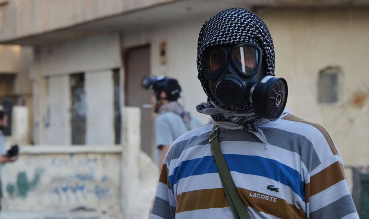 Süüria opositsioonivõitlejad ei jäta enam midagi juhuse hooleks: paljud on pärast eelmise nädala rünnakuid varustanud end gaasimaskidega. 