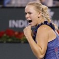 Wozniacki alistas esmakordselt Serena Williamsi, Roddick hävis