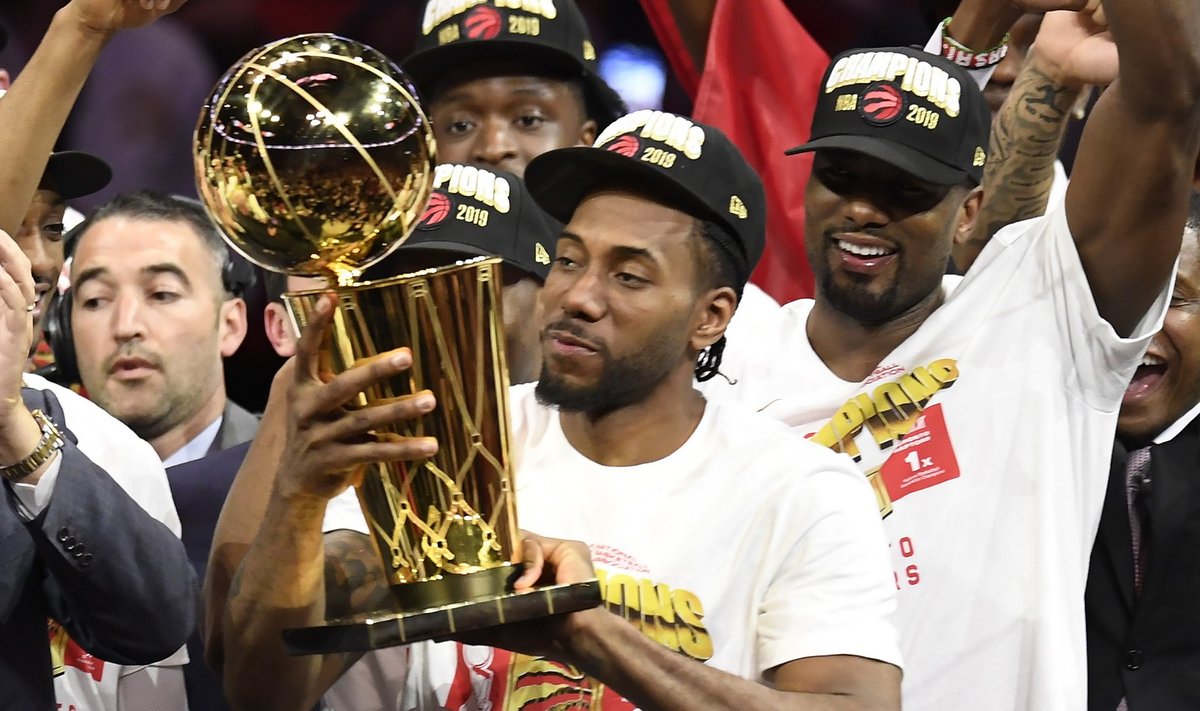 Kawhi Leonard on nüüdseks NBA meistrina saanud triumfeerida kahel korral.