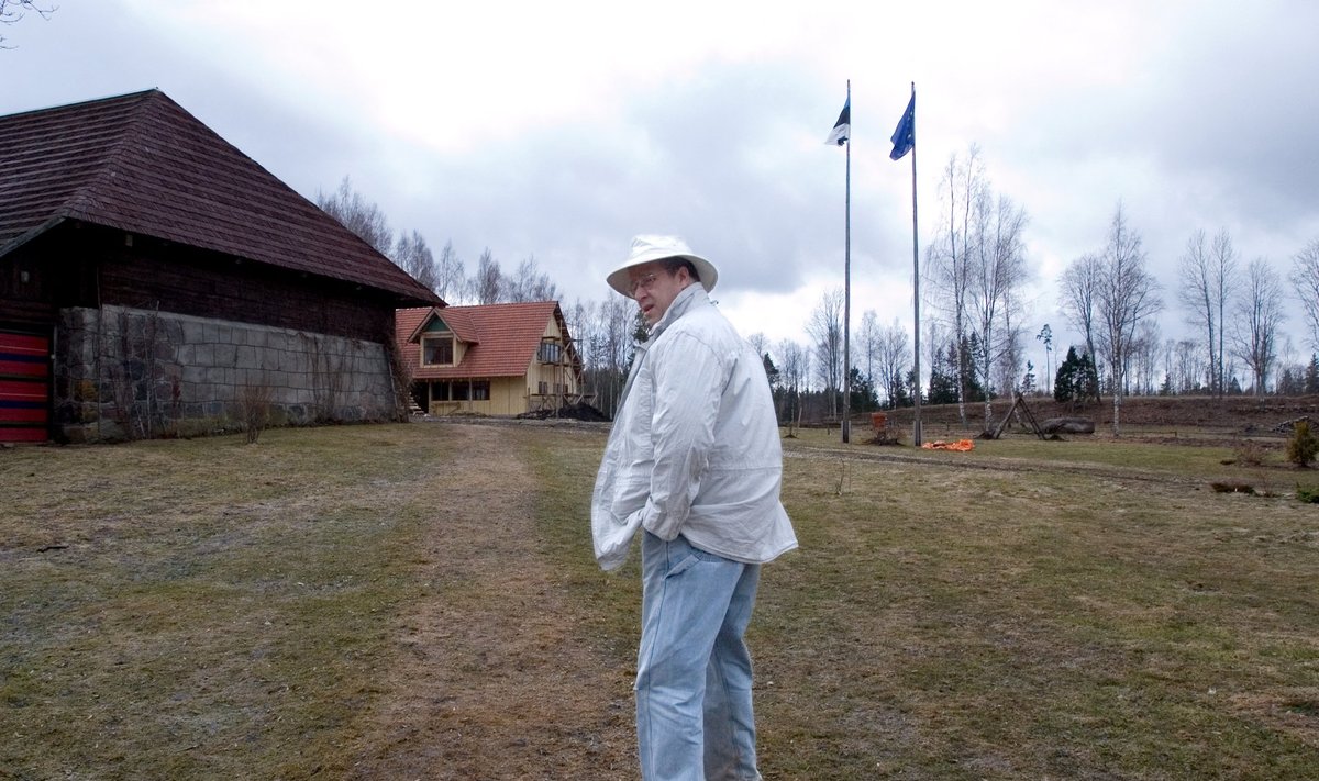 Toomas Hendrik Ilves 2006. aastal Ärma talus