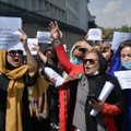 ВИДЕО | Талибы применили газ для разгона женской акции протеста в Кабуле