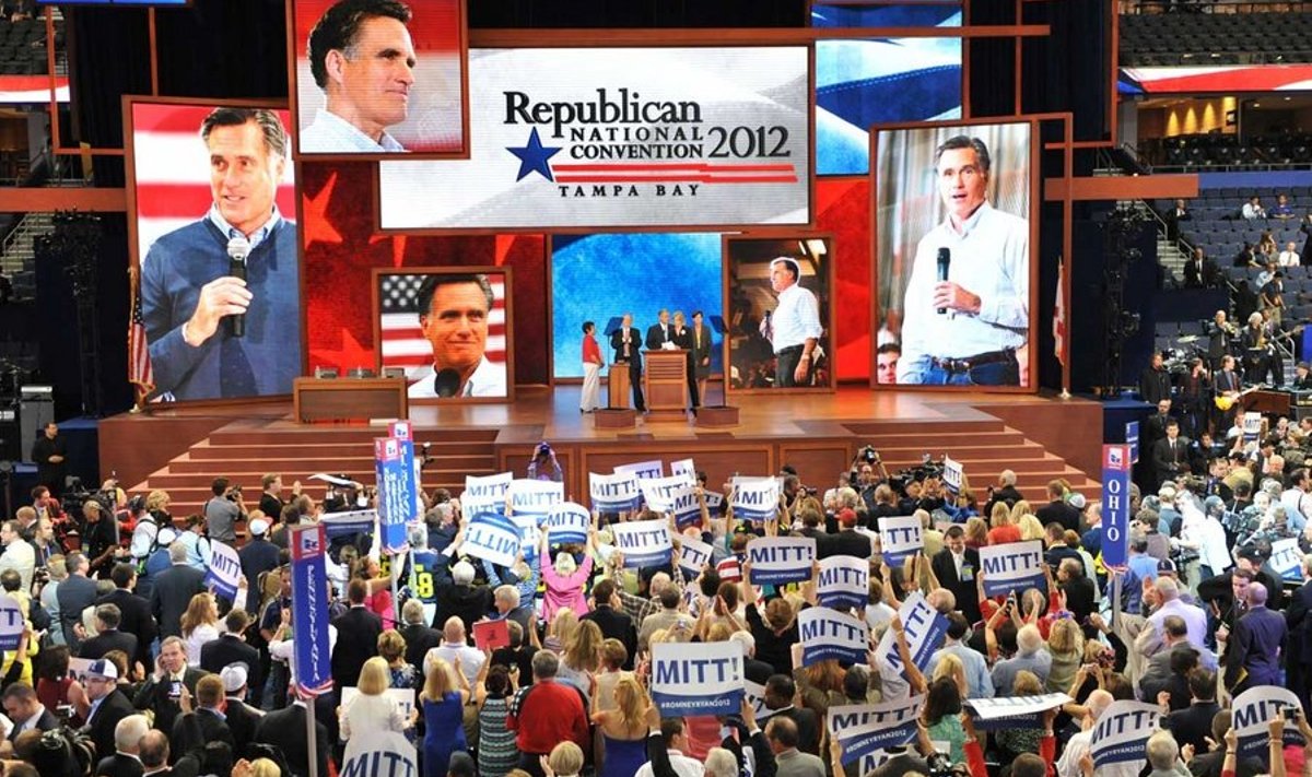 Vabariiklaste kongressil keskendus kõik Mitt Romney reklaamimisele.