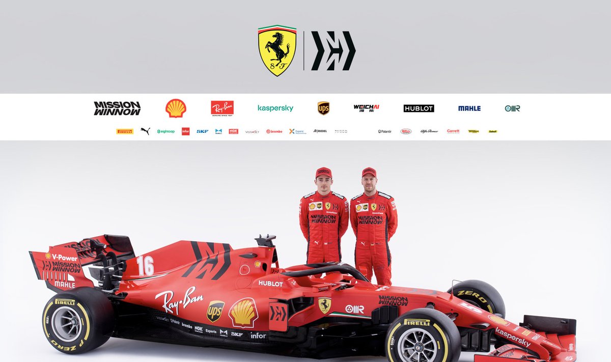 Leclerc ja Vettel esitlesid Ferrari uut vormelit 