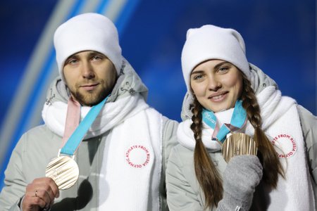 Medal ceremonies at PyeongChang 2018 Olympics