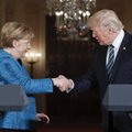 FOTOD: Trump pressikonverentsil pagulasküsimusest: meil on teine poliitika kui Merkeli juhitaval Saksamaal
