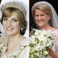 VAATA JA VÕRDLE | Printsess Diana õetütar abiellus, tema kuulus pulmatiaara peas