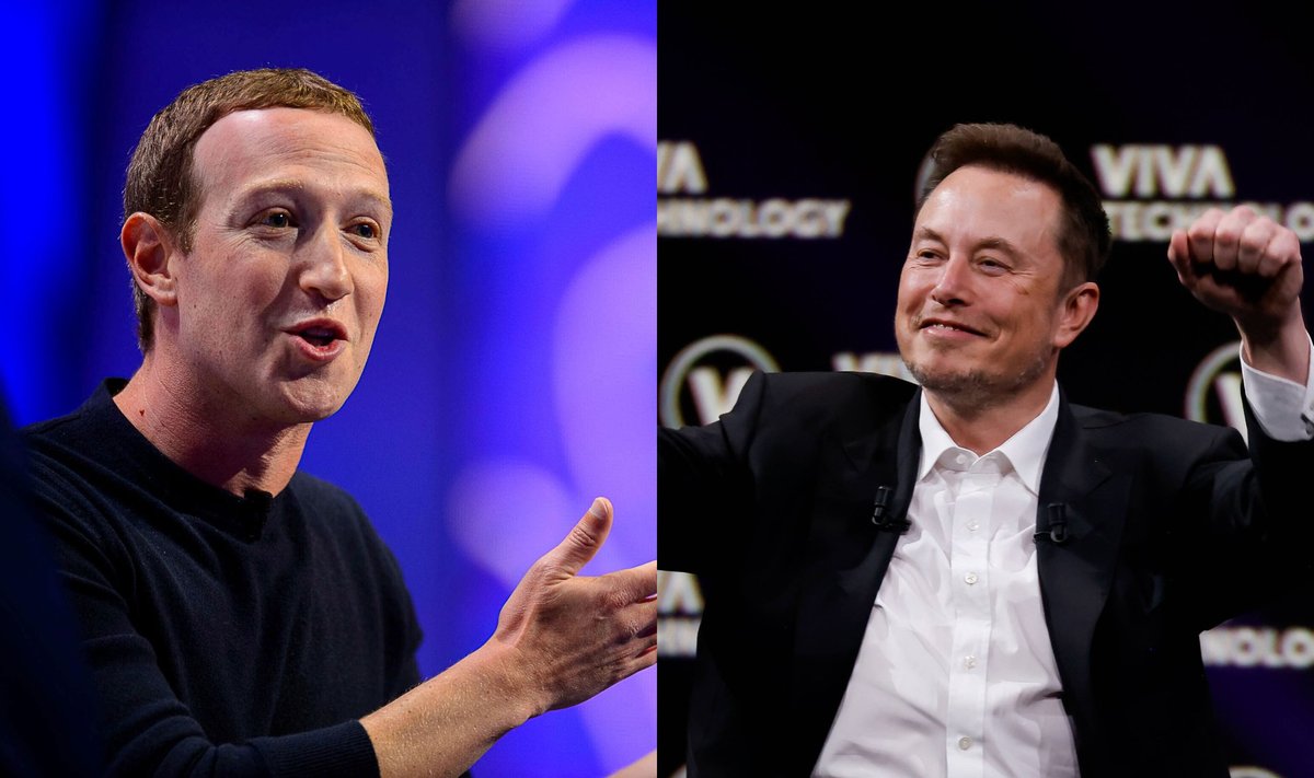 Mark Zuckerberg ja Elon Musk soovivad, et nad ei võistleks omavahel vaid sotsiaalmeediaäris, vaid ka füüsiliselt.