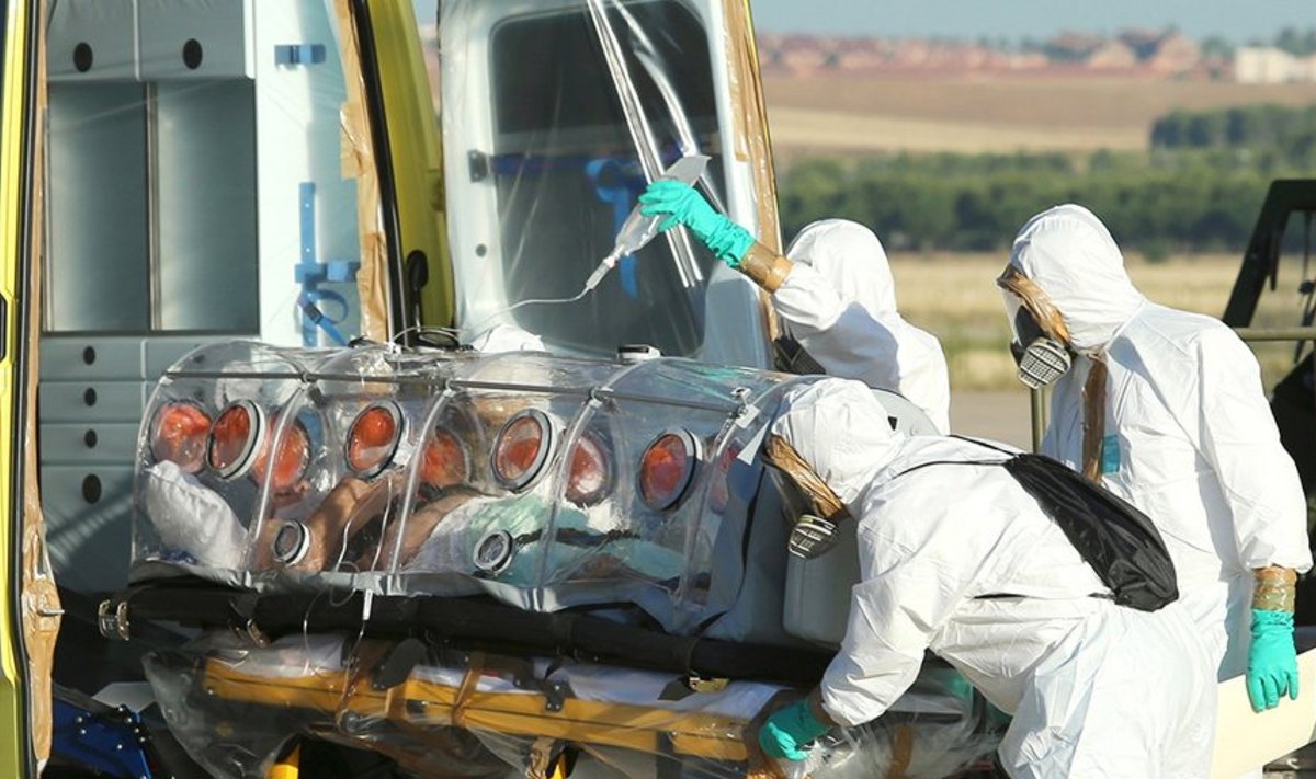 Ebolahaige hispaanlane toodi kodumaale.