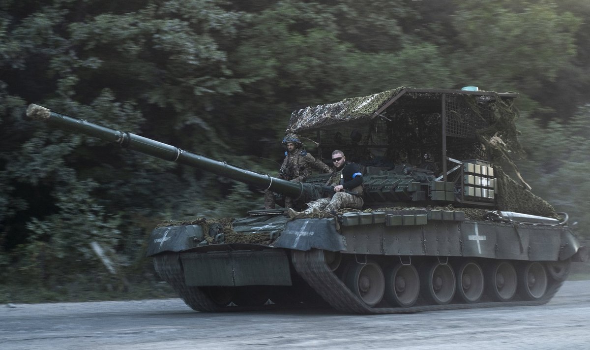 Ukraina tank Kurski oblasti piirialadel