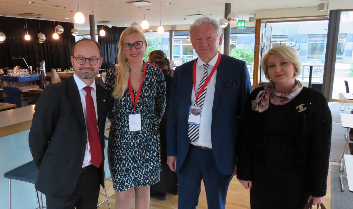 Minister Simsoni kohtumine Rootsi ja Belgia kolleegidega. (Foto: Majandus- ja Kommunikatsiooniministeerium)