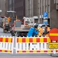 ВИДЕО И ФОТО | На улице Пронкси в Таллинне начался ремонт, который продлится около года