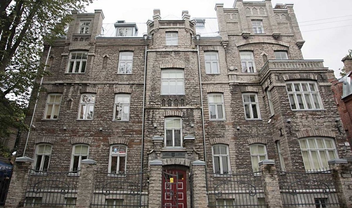 Muljetavaldav hoone: Läinud sajandi algul asus siin Tallinna poeglaste kaubandus- ja kommertskool.