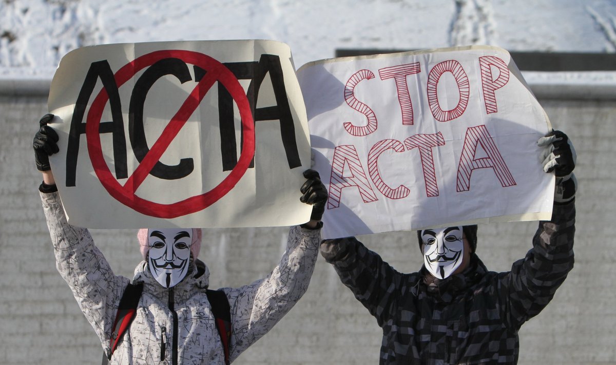 ACTA-vastane meeleavaldus 2012. aastal