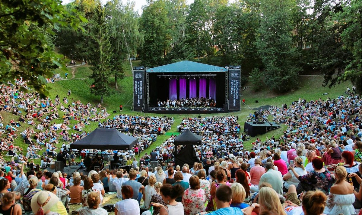 Vanemuise sümfooniaorkestri suvekontsert