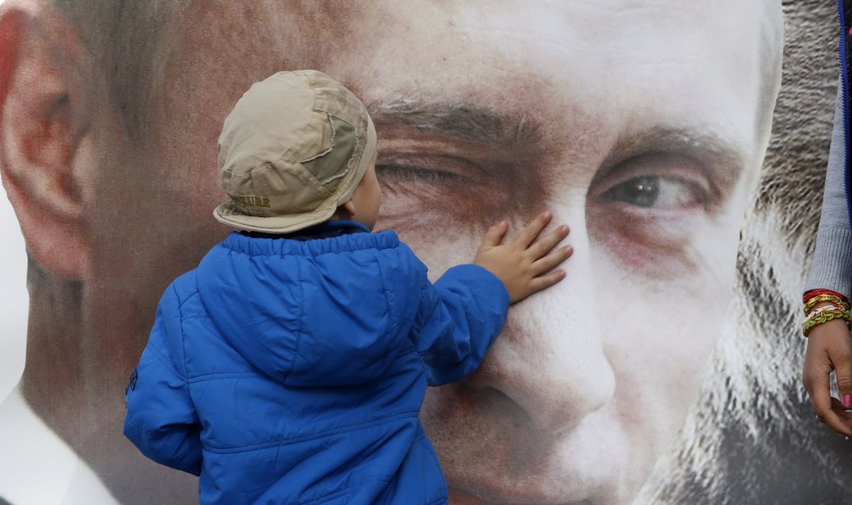 Putini populaarsuse järsku kasvu näitavad kõik küsitlused.