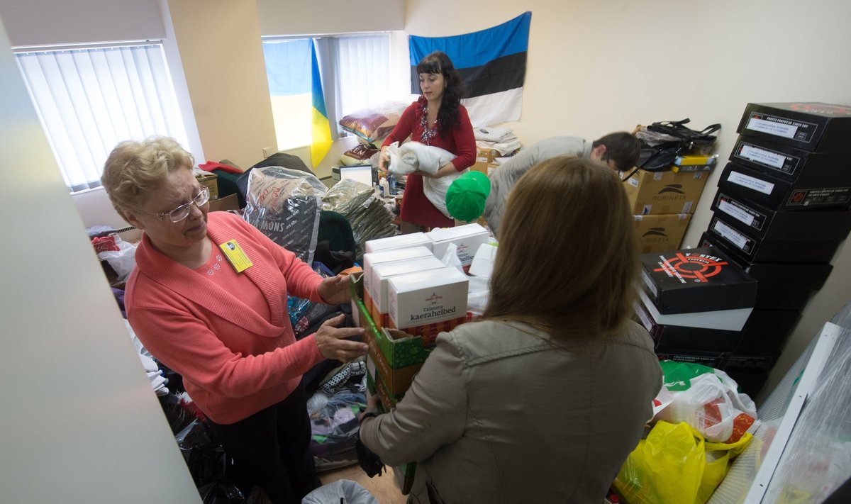 Eesti mittekodanike liit kogub humanitaarabi Ida Ukraina elanike jaoks