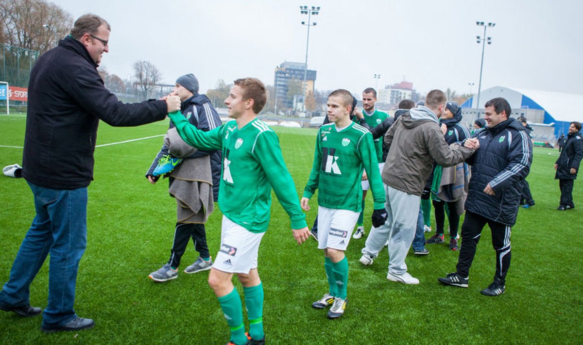 Levadia tuli laupäeval pärast nelja aastat jälle Eesti meistriks.
