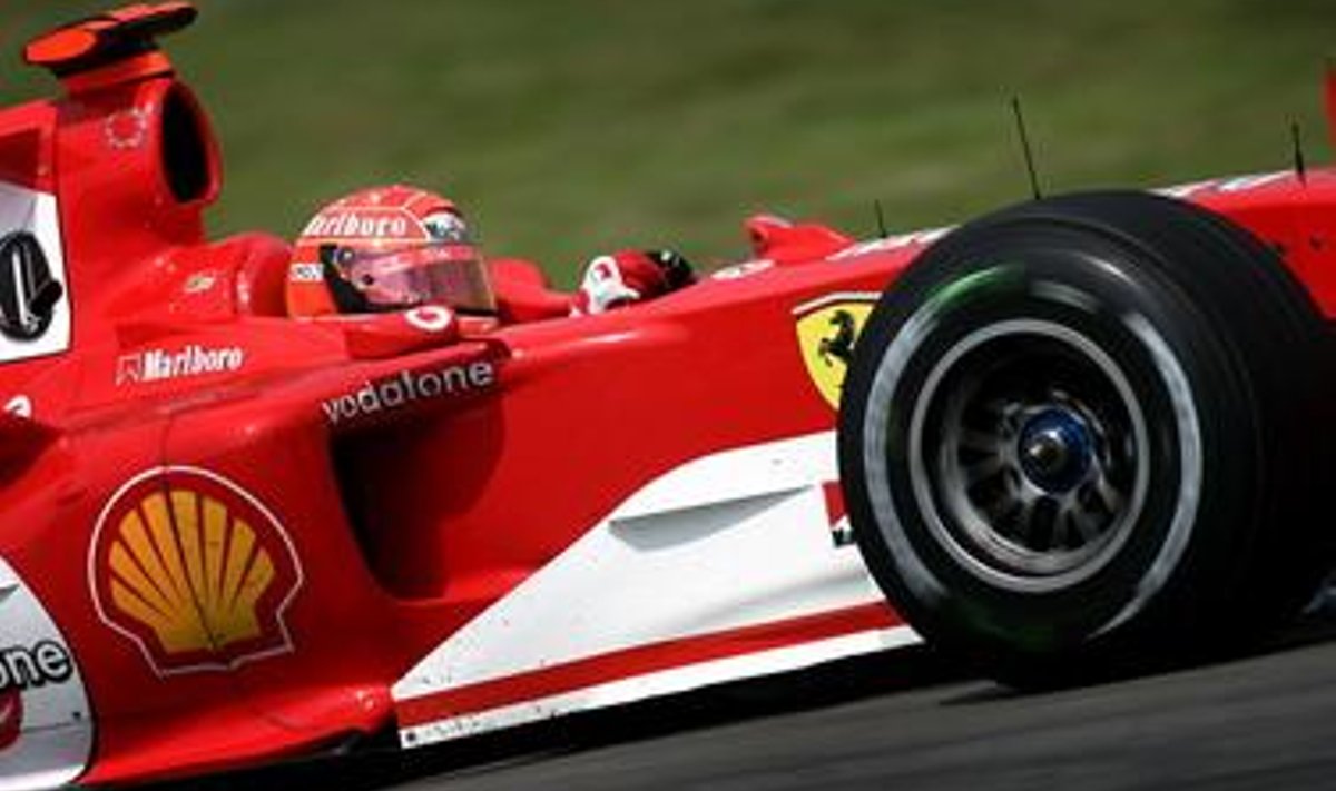 Michael Schumacher Saksamaa GP-l