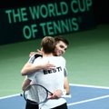 FOTOD ja TÄISPIKKUSES| Raisma ja Zopp kindlustasid paarismänguga Eesti Davis Cupi meeskonna püsimajäämise Maailmaliiga II gruppi