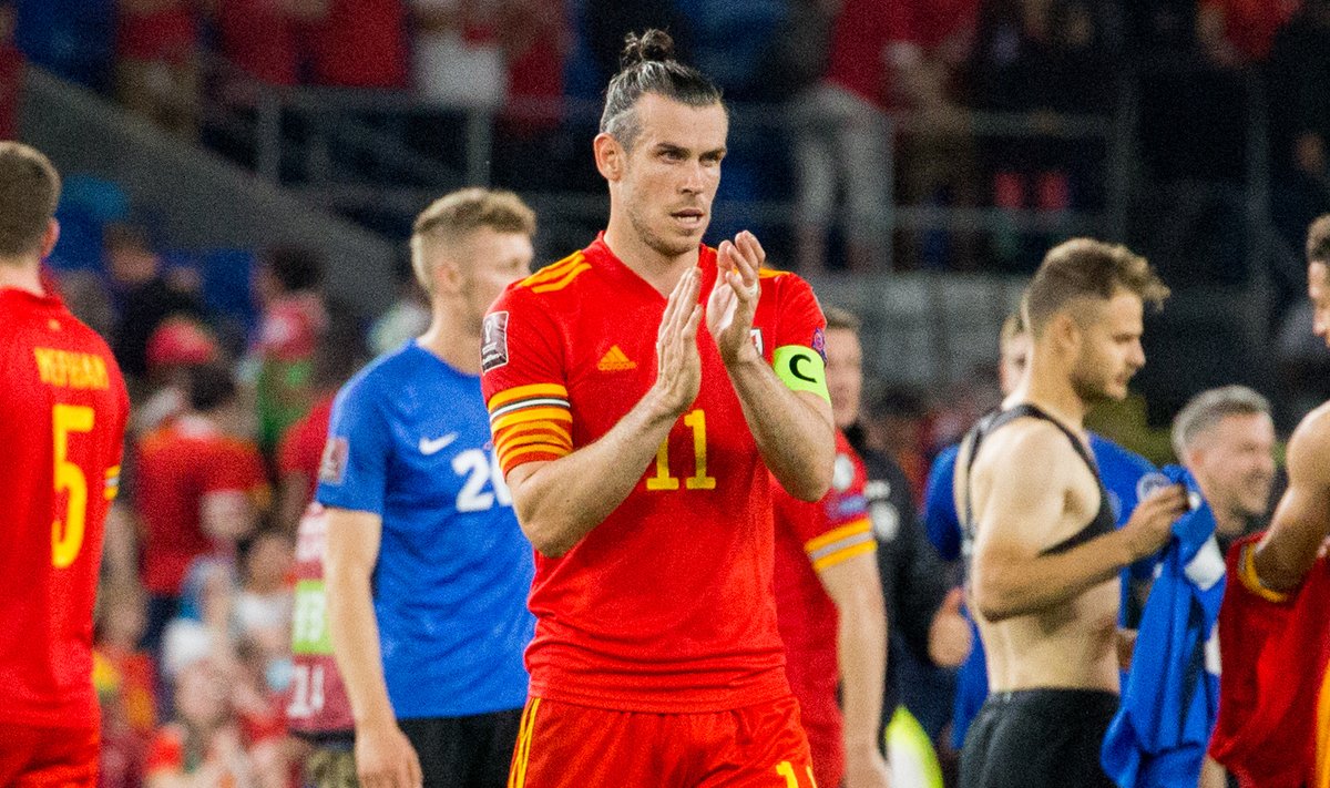 Gareth Bale septembrikuises valikmängus Eestiga.