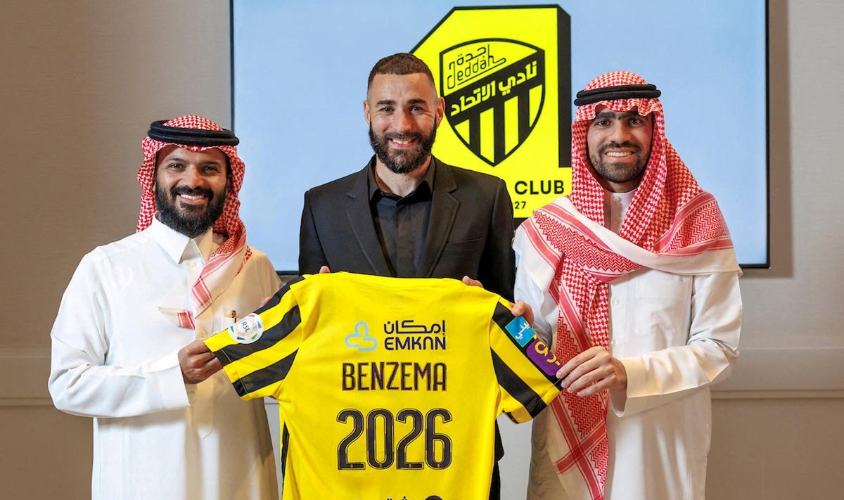 Karim Benzema jätkab karjääri Saudi Araabias.
