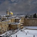 Jeruusalemma halvas "ajalooliste mõõtmetega" lumetorm