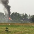 VIDEO | Tartumaal põles maja lahtise leegiga, majaelanikud said ise hoonest välja