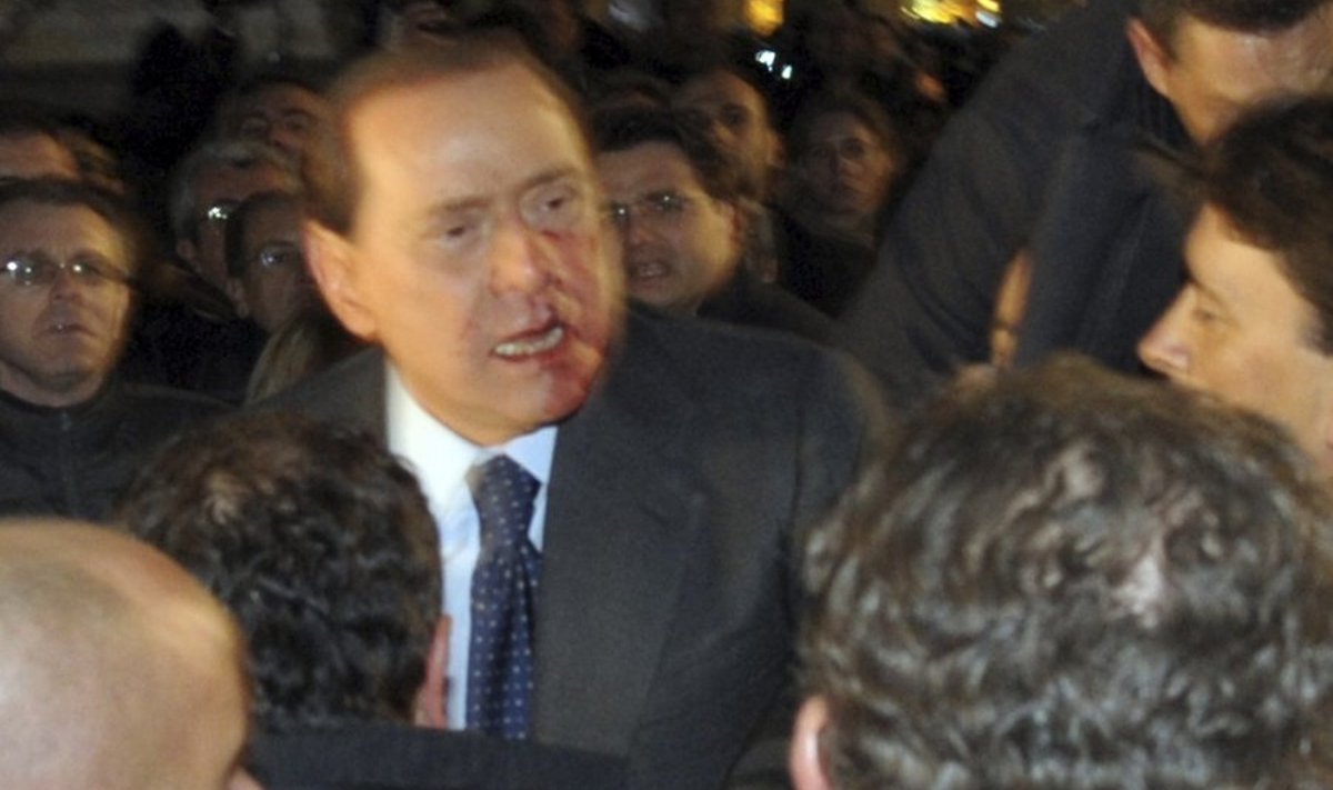 Berlusconi peale rünnakut