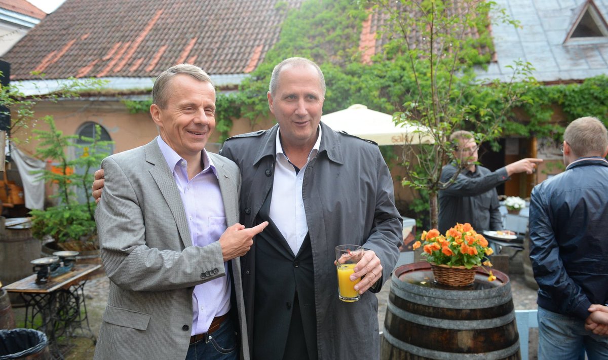 Jürgen Ligi toetas linnapeakandidaadina Valdo Randperet