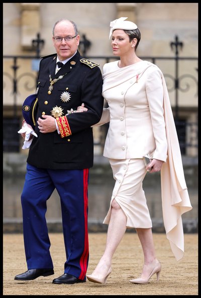 Monaco vürst Albert II ja vürstinna Charlene