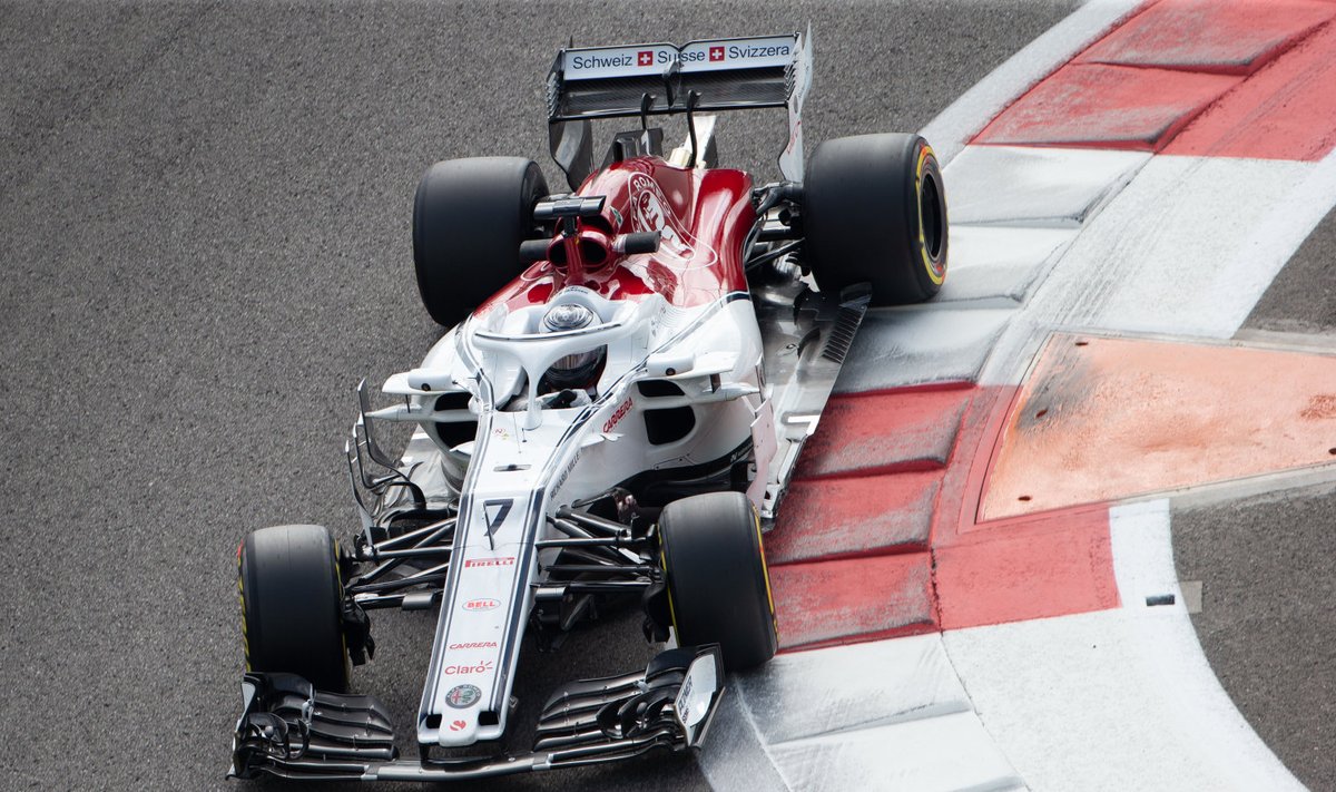 Kimi Räikkönen Sauberi roolis