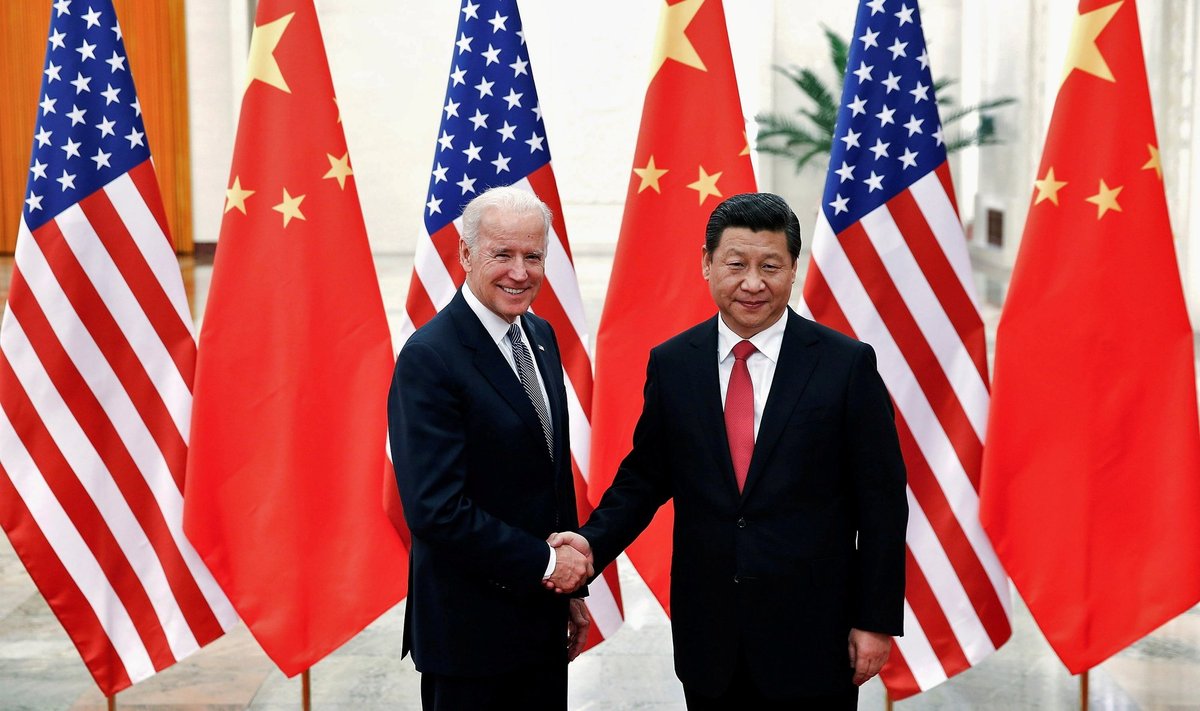 Joe Biden ja Xi Jinping 2013. aastal, kui Biden oli veel USA asepresident.