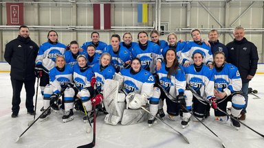 ВИДЕО | Женская сборная Эстонии по хоккею начала домашний чемпионат мира с победы