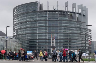 Europarlamendi hoone Strasbourgis.