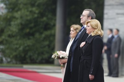 President Ilves kohtub Horvaatia presidendiga