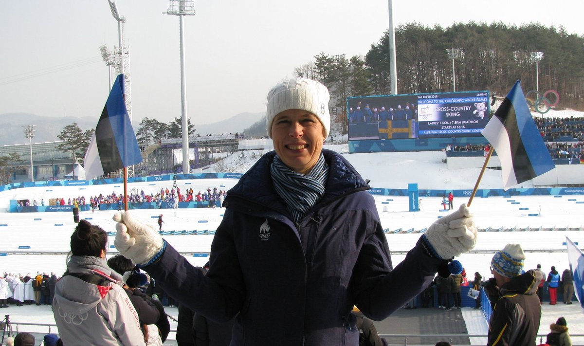 President Kersti Kaljulaid fännib olümpiat ja Eesti sportlasi.