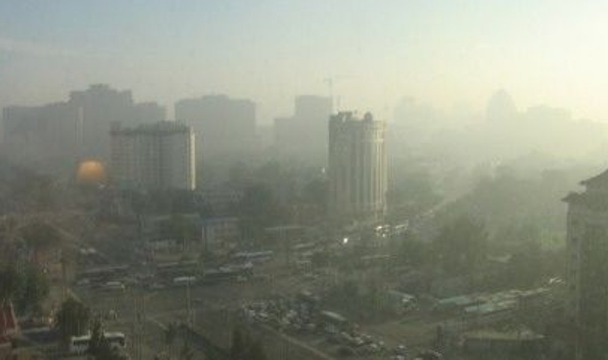 Peking on pidevas õhusaastesudus