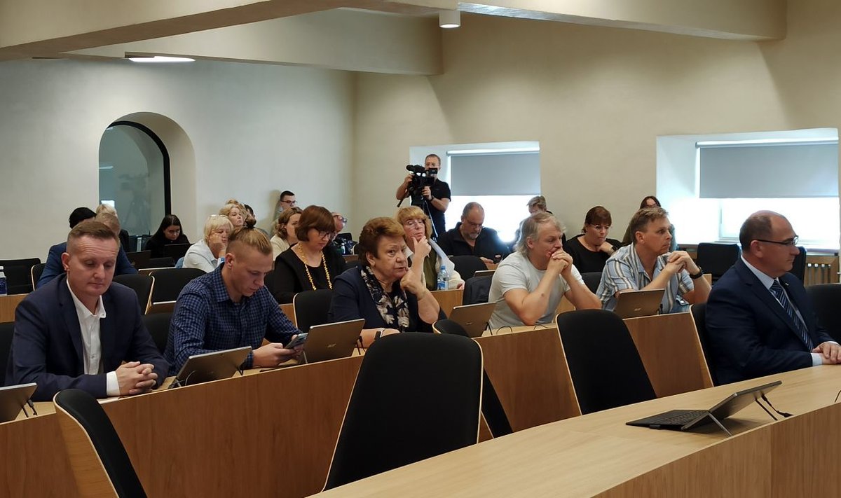 Сессия городского собрания Нарвы 21 сентября 2023