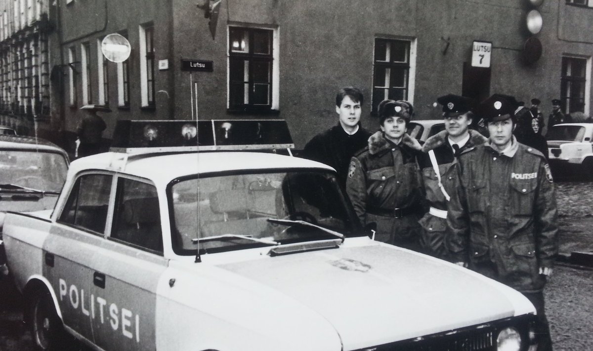 Tartu liikluspolitsei aastal 1991