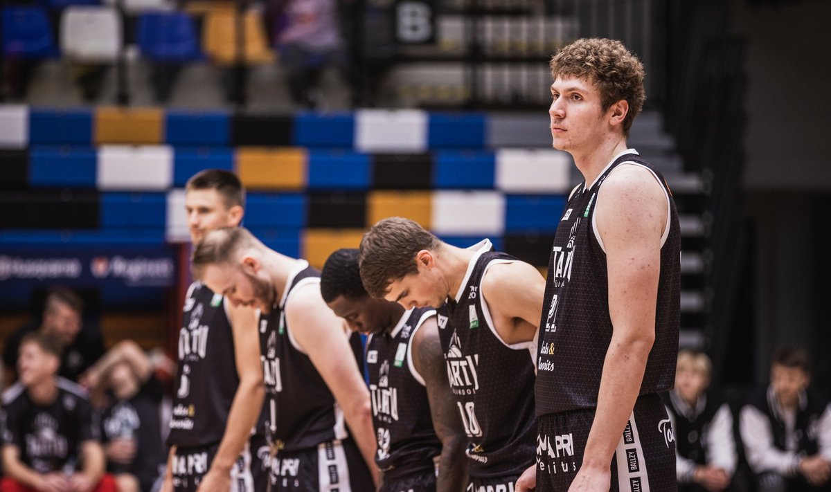 Tomas Pavelka (esiplaanil) tassis Tartu teise võiduni.