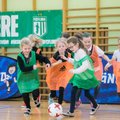 Tüdrukute jalgpallifestival külastas Kadrioru Saksa Gümnaasiumi