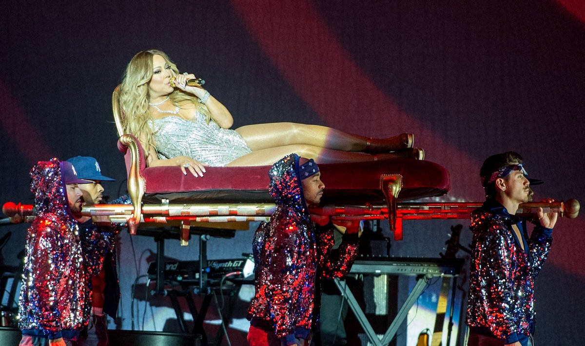 Mariah Carey kontsert Saku suurhallis