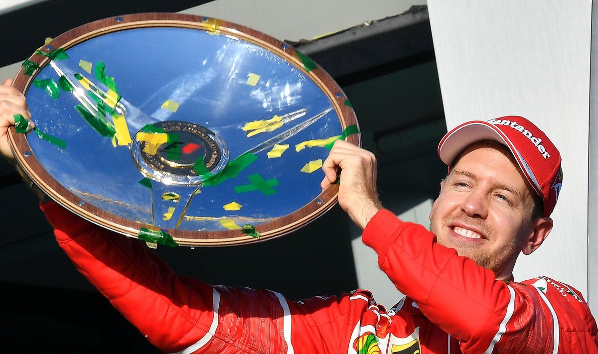 Sebastian Vettel ja Ferrari polnud võidurõõmu maitsta saanud alates 2015. aasta Singapuri GP-etapist ning Austraalias saadud esikoht oli magus. „Oleme tõesti õnnelikud. Tänane sõit oli imeline,” ütles võitja.