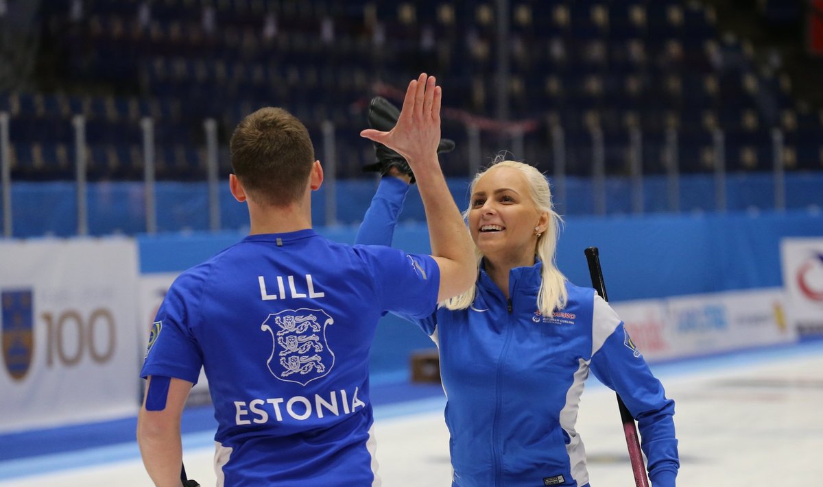 Curlingu segapaar Marie Turmann ja Harri Lill.